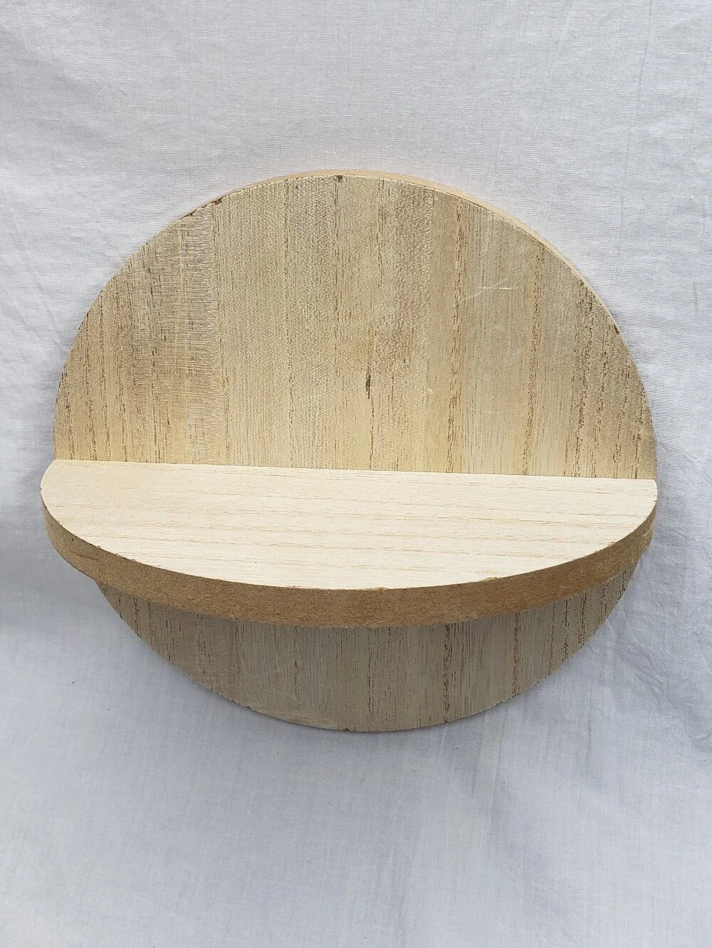 Small Minimalist Circular Wall Shelf